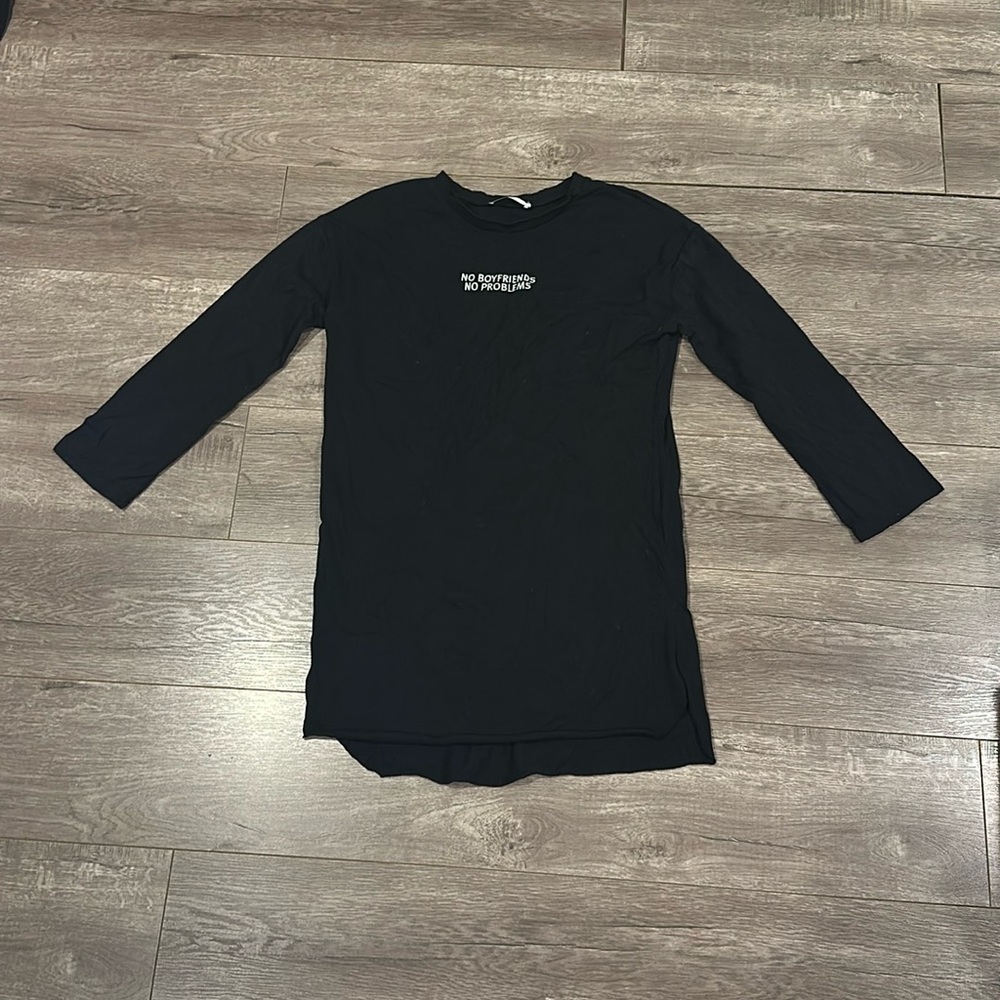 Zara graphic long sleeve size S